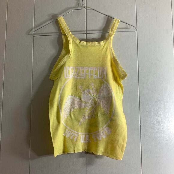 1977 LED ZEPPELIN U.S. Tour single stitch tank top sleeveless tee shirt 14 - Picture 5 of 6